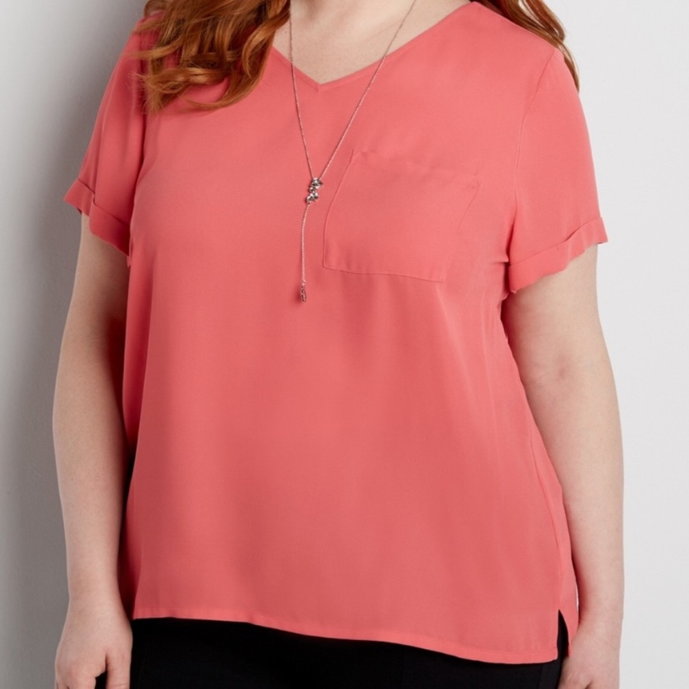 Maurice’s short sleeve blouse